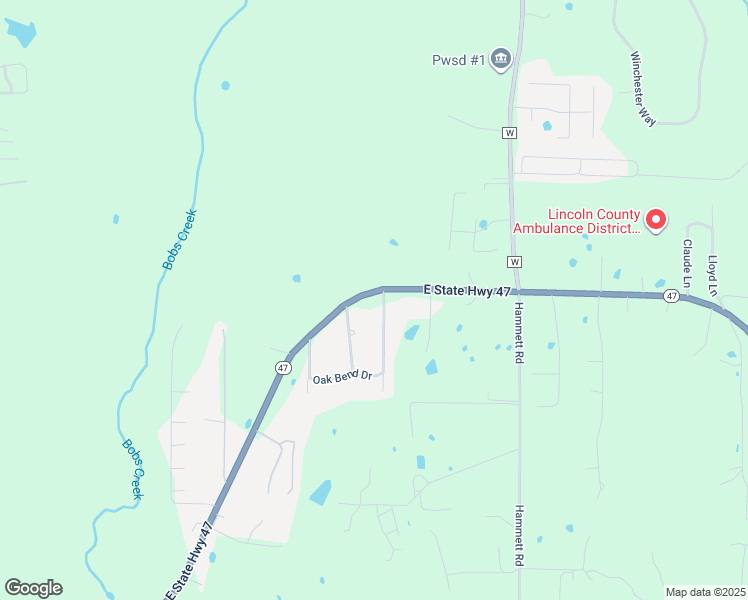 map of restaurants, bars, coffee shops, grocery stores, and more near 102 East Horseshoe Bend Drive in Winfield