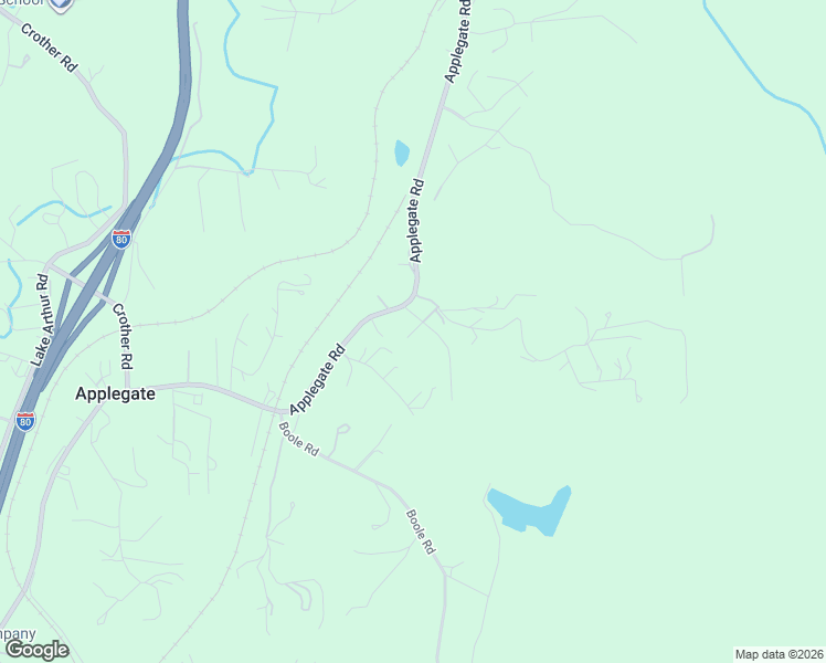 map of restaurants, bars, coffee shops, grocery stores, and more near 790 Pine Knoll Road in Applegate