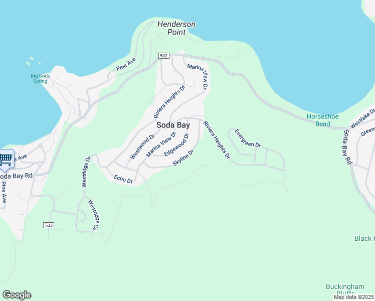 map of restaurants, bars, coffee shops, grocery stores, and more near 3111 Skyline Drive in Kelseyville
