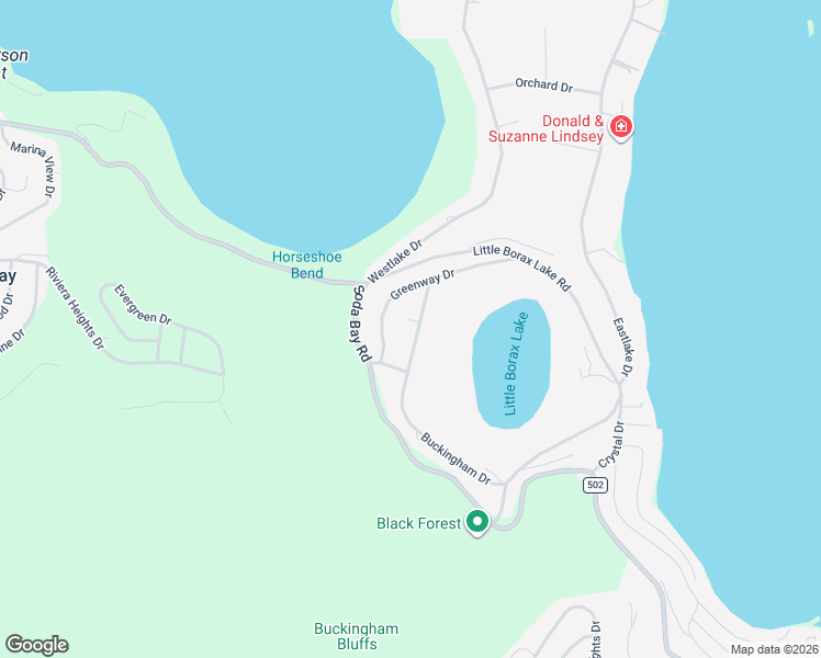 map of restaurants, bars, coffee shops, grocery stores, and more near 7989 Buckingham Court in Kelseyville