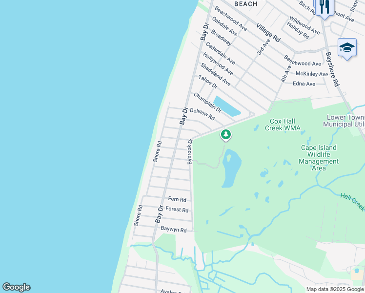 405 Dune Road, Villas NJ Walk Score