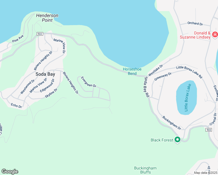 map of restaurants, bars, coffee shops, grocery stores, and more near 7528 Evergreen Drive in Kelseyville