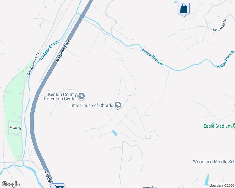 map of restaurants, bars, coffee shops, grocery stores, and more near 2207 Piazza RDG in Covington