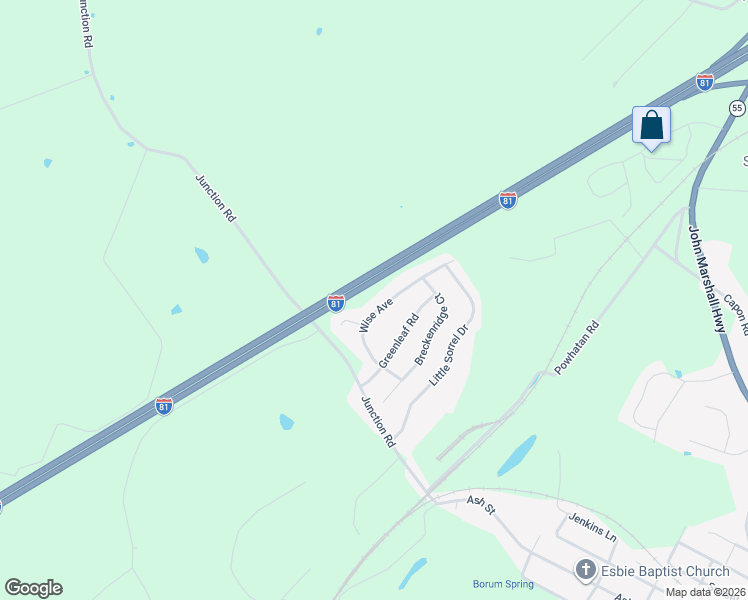map of restaurants, bars, coffee shops, grocery stores, and more near 222 Wise Avenue in Strasburg