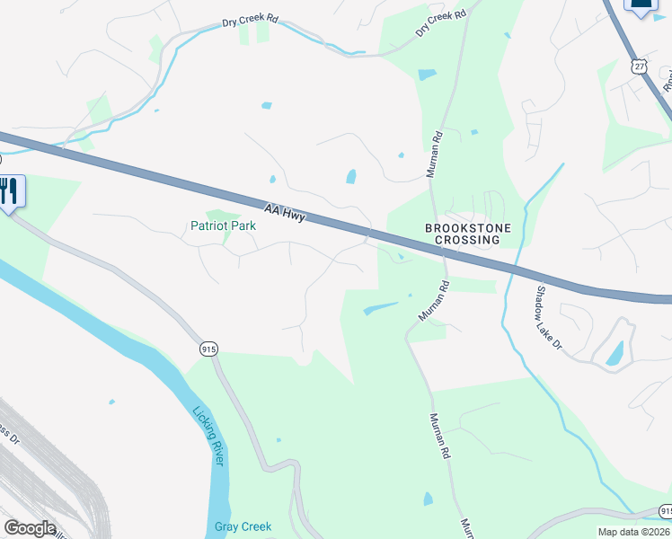 map of restaurants, bars, coffee shops, grocery stores, and more near 5 Glenridge Drive in Cold Spring