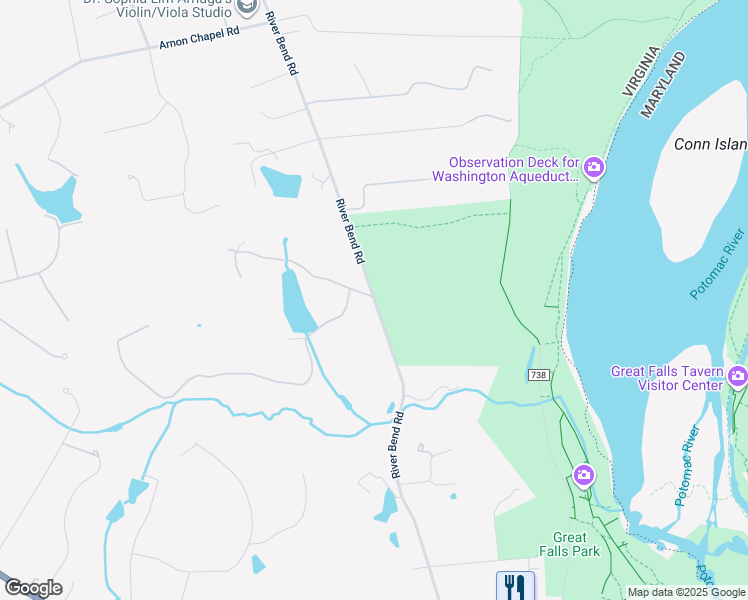 map of restaurants, bars, coffee shops, grocery stores, and more near 484 River Bend Road in Great Falls