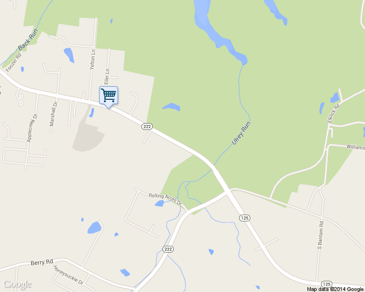 map of restaurants, bars, coffee shops, grocery stores, and more near 2351 Ohio 125 in Amelia