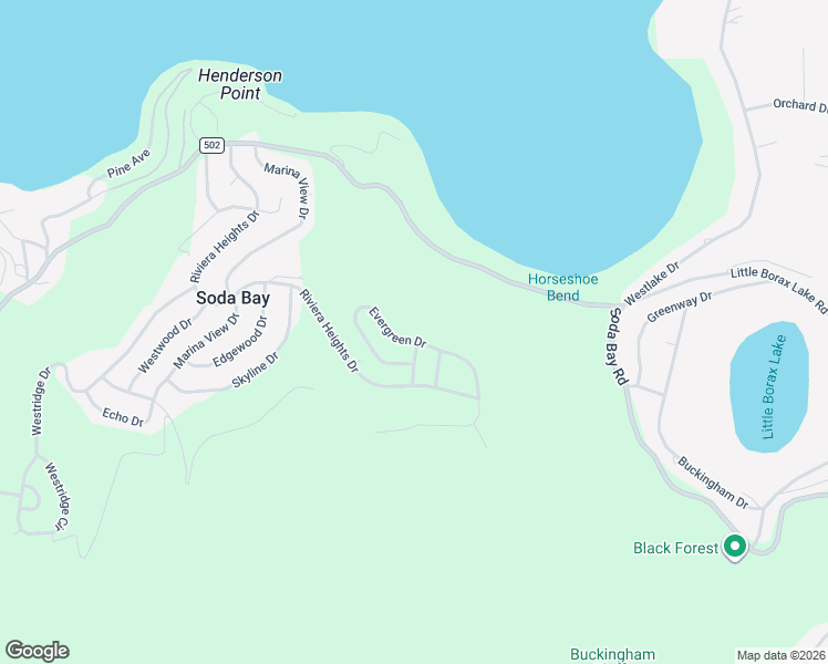 map of restaurants, bars, coffee shops, grocery stores, and more near 7478 Evergreen Drive in Kelseyville