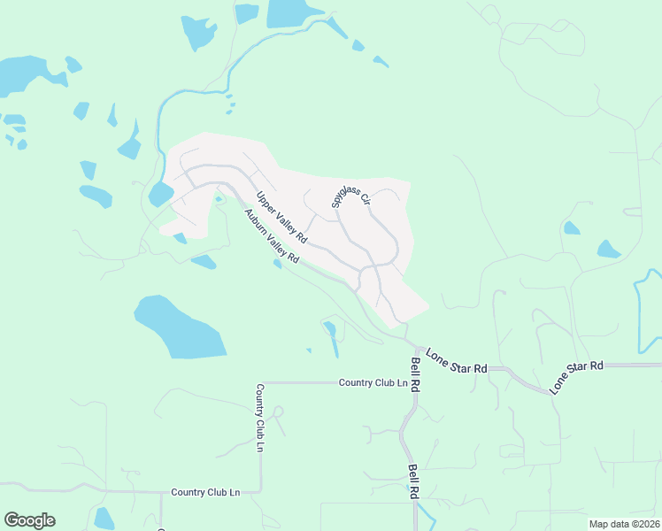 map of restaurants, bars, coffee shops, grocery stores, and more near 9640 Upper Valley Road in Auburn