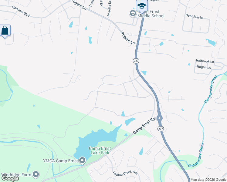 map of restaurants, bars, coffee shops, grocery stores, and more near 2188 Bluegrama Drive in Burlington