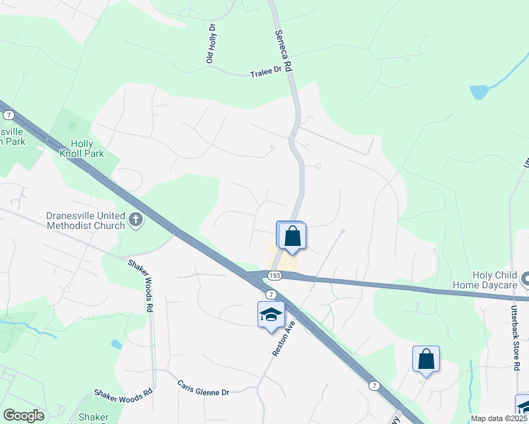 map of restaurants, bars, coffee shops, grocery stores, and more near 1011 Preserve Court in Great Falls