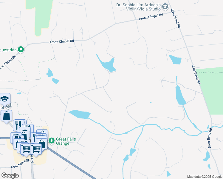 map of restaurants, bars, coffee shops, grocery stores, and more near 544 Innsbruck Avenue in Great Falls