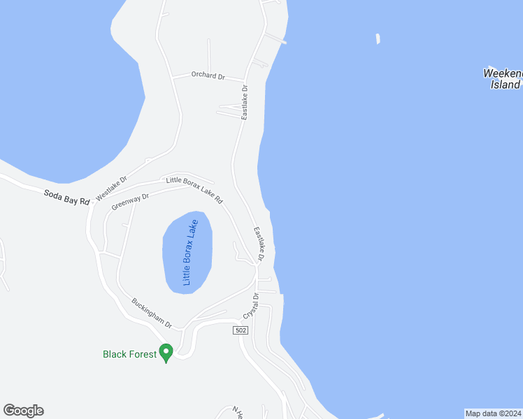 map of restaurants, bars, coffee shops, grocery stores, and more near 2660 Eastlake Drive in Kelseyville