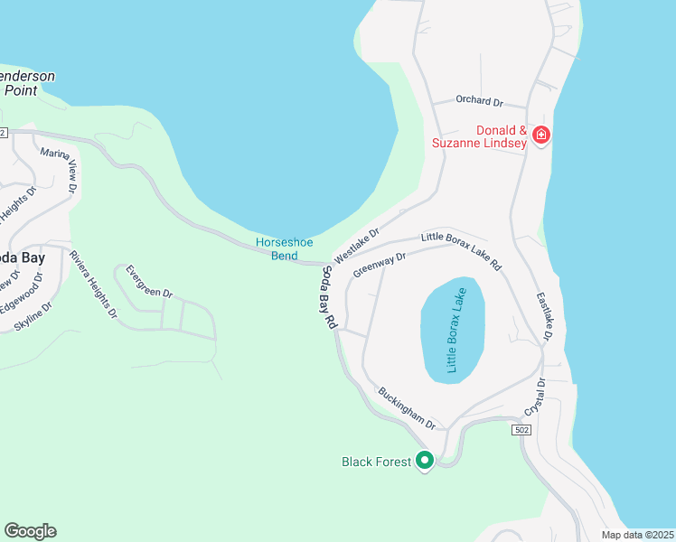 map of restaurants, bars, coffee shops, grocery stores, and more near 7891 Soda Bay Road in Kelseyville