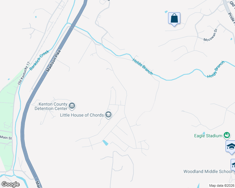 map of restaurants, bars, coffee shops, grocery stores, and more near 2138 Siena Avenue in Covington