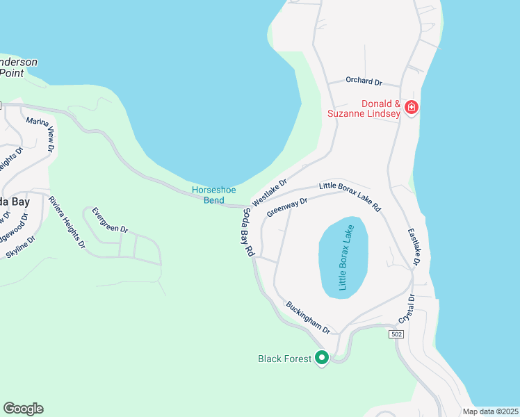 map of restaurants, bars, coffee shops, grocery stores, and more near 7911 Soda Bay Road in Kelseyville
