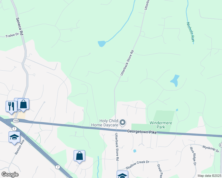 map of restaurants, bars, coffee shops, grocery stores, and more near 900 Utterback Store Road in Great Falls