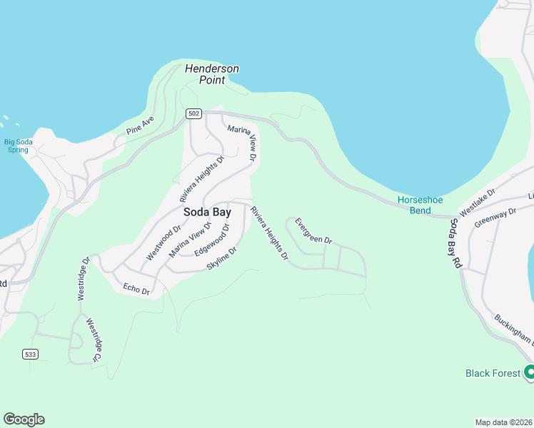 map of restaurants, bars, coffee shops, grocery stores, and more near 3054 Riviera Heights Drive in Kelseyville