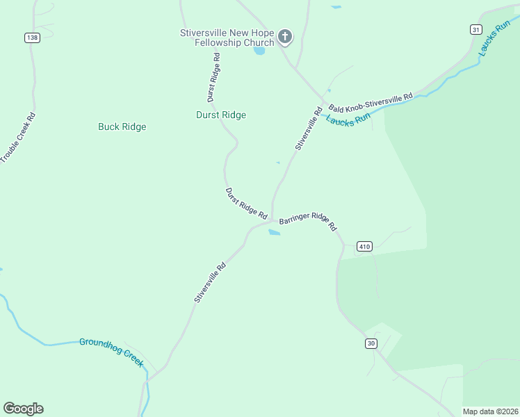 map of restaurants, bars, coffee shops, grocery stores, and more near 30909-31079 Stiversville Road in Portland