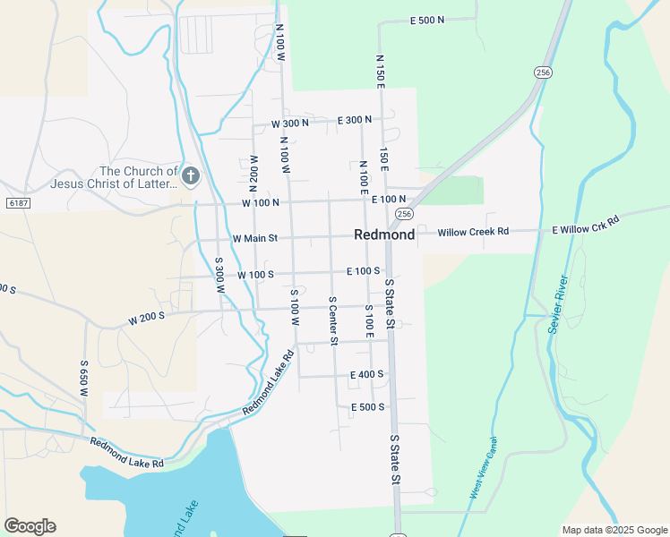 map of restaurants, bars, coffee shops, grocery stores, and more near 1819 North 1400 West in Redmond