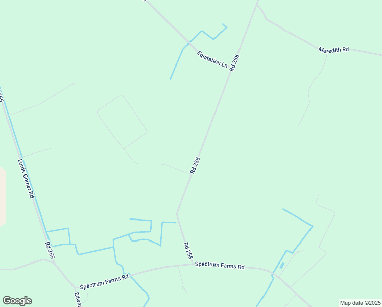 map of restaurants, bars, coffee shops, grocery stores, and more near 505 Road 258 in Felton