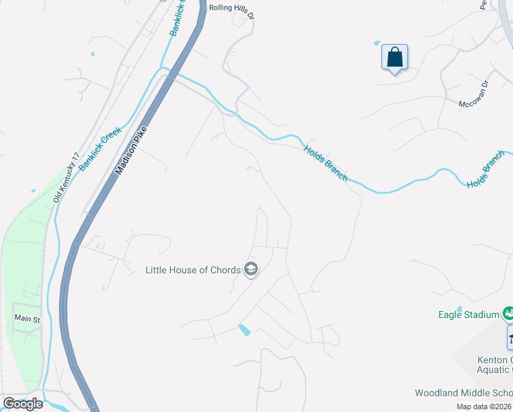 map of restaurants, bars, coffee shops, grocery stores, and more near 2209 Piazza RDG in Covington