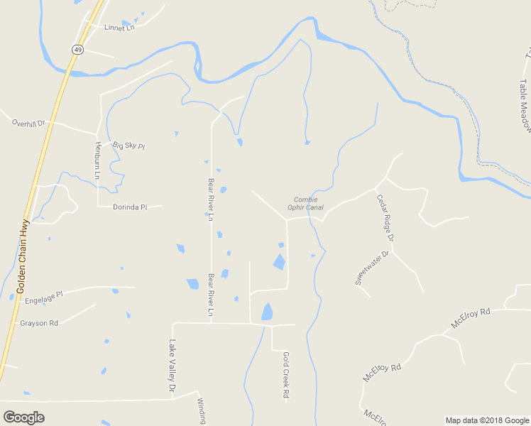 map of restaurants, bars, coffee shops, grocery stores, and more near 6100 Klein Ranch Road in Auburn