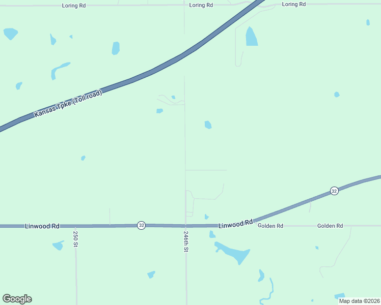 map of restaurants, bars, coffee shops, grocery stores, and more near 12725 246th Street in Lawrence