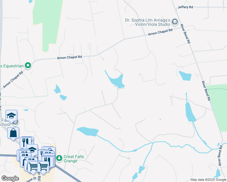 map of restaurants, bars, coffee shops, grocery stores, and more near 562 Innsbruck Avenue in Great Falls