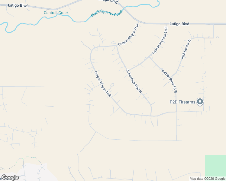 map of restaurants, bars, coffee shops, grocery stores, and more near 12275 Oregon Wagon Trail in Elbert