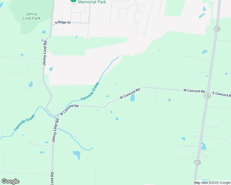 map of restaurants, bars, coffee shops, grocery stores, and more near 1586 West Concord Road in Amelia