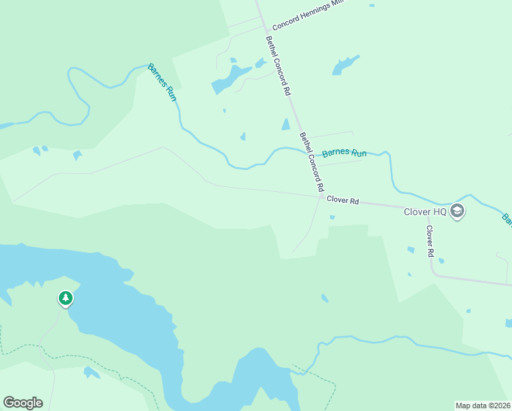 map of restaurants, bars, coffee shops, grocery stores, and more near 3221 Clover Road in Bethel