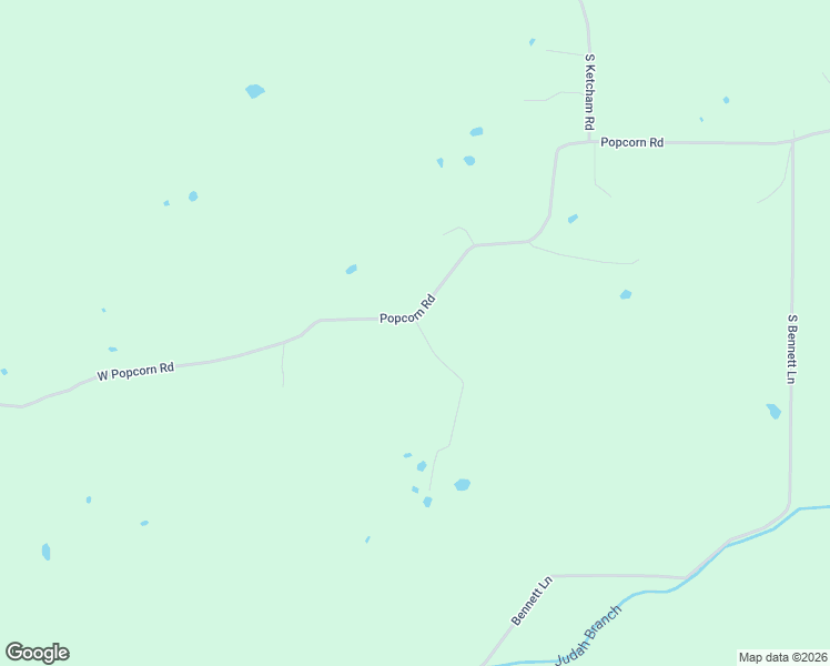 map of restaurants, bars, coffee shops, grocery stores, and more near 2273 West Popcorn Road in Springville