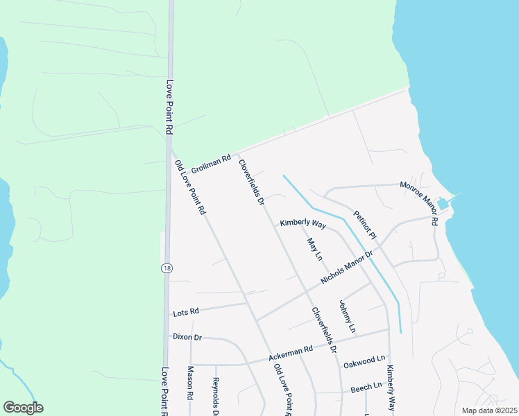 map of restaurants, bars, coffee shops, grocery stores, and more near 937 Cloverfields Drive in Stevensville