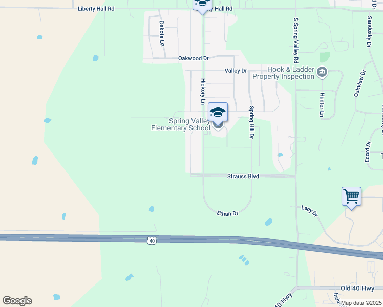 map of restaurants, bars, coffee shops, grocery stores, and more near 1717 Clover Drive in Junction City