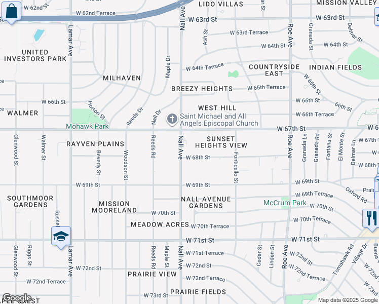 5400 West 68th Street, Prairie Village KS Walk Score