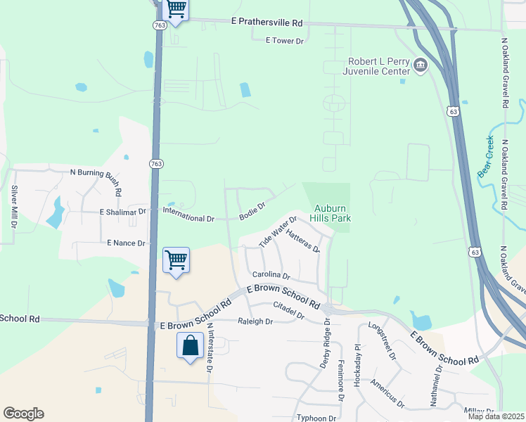 map of restaurants, bars, coffee shops, grocery stores, and more near 1511 Tide Water Drive in Columbia