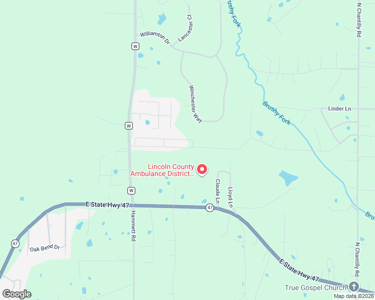 map of restaurants, bars, coffee shops, grocery stores, and more near 233 Equestrian Drive in Winfield