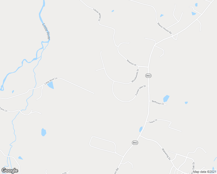 map of restaurants, bars, coffee shops, grocery stores, and more near 40751 Forest Glen Drive in Leesburg