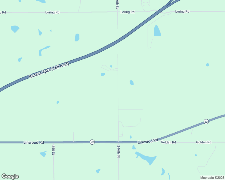 map of restaurants, bars, coffee shops, grocery stores, and more near 12725 246th Street in Lawrence
