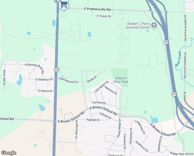 map of restaurants, bars, coffee shops, grocery stores, and more near 1511 Tide Water Drive in Columbia