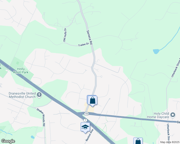 map of restaurants, bars, coffee shops, grocery stores, and more near 920 Seneca Road in Great Falls