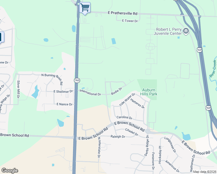 map of restaurants, bars, coffee shops, grocery stores, and more near 5305 Currituck Lane in Columbia