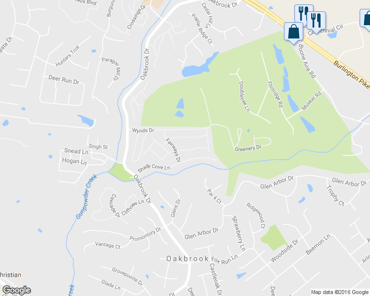 map of restaurants, bars, coffee shops, grocery stores, and more near 1586 Englewood Place in Florence