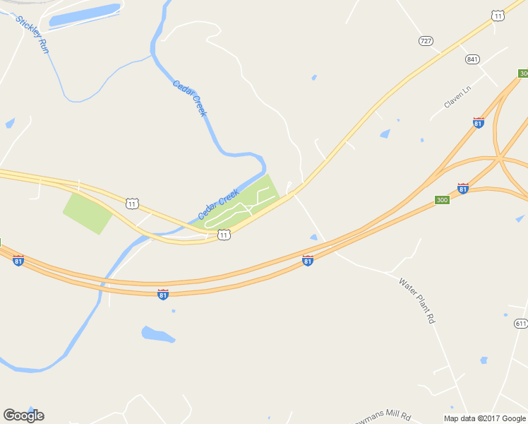 map of restaurants, bars, coffee shops, grocery stores, and more near Valley View Drive in Front Royal
