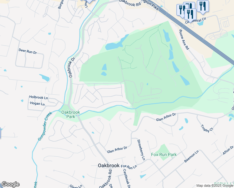 map of restaurants, bars, coffee shops, grocery stores, and more near 1556 Englewood Place in Florence