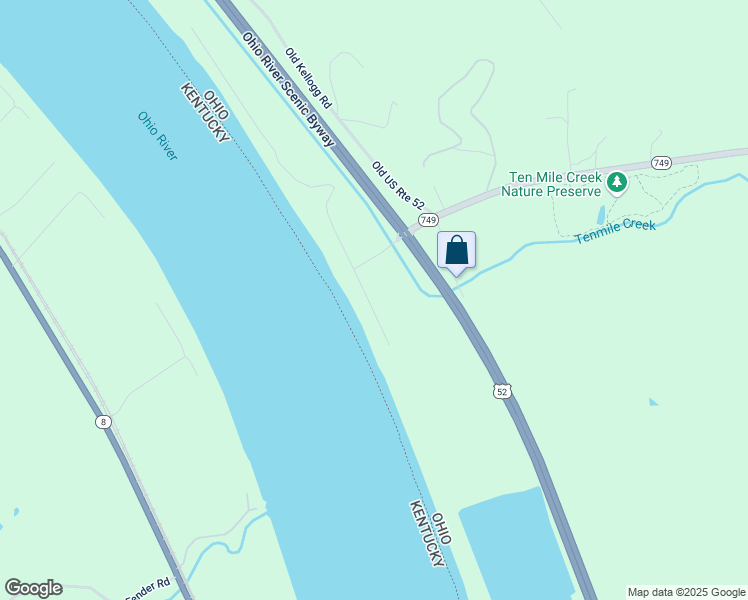 map of restaurants, bars, coffee shops, grocery stores, and more near 626 Palestine Road in New Richmond