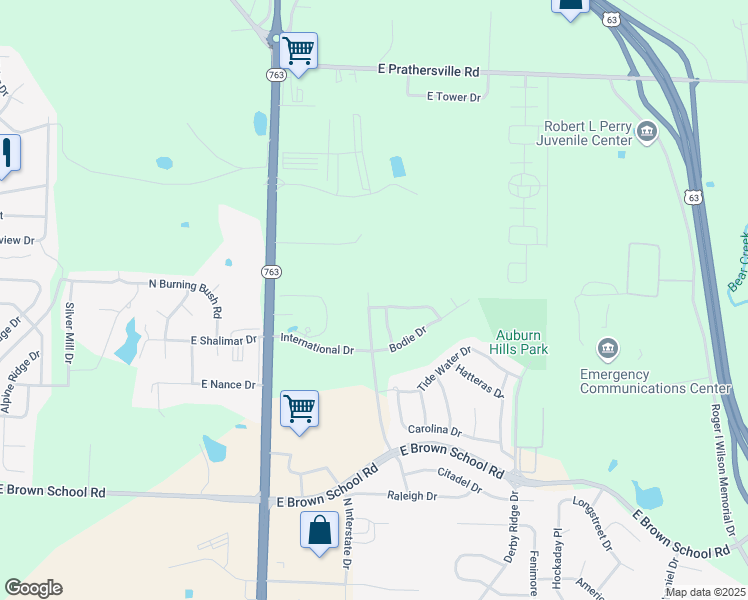 map of restaurants, bars, coffee shops, grocery stores, and more near 5380 Edenton Boulevard in Columbia