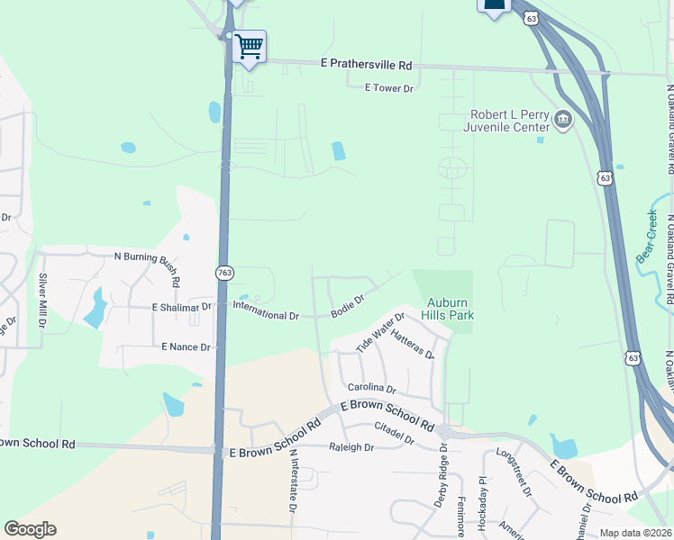 map of restaurants, bars, coffee shops, grocery stores, and more near 1417-1419 Greensboro Drive in Columbia