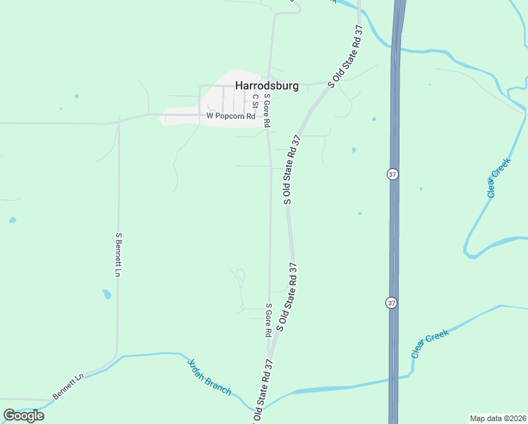 map of restaurants, bars, coffee shops, grocery stores, and more near 9418-9598 S Harrodsburg Rd in SPRINGVILLE